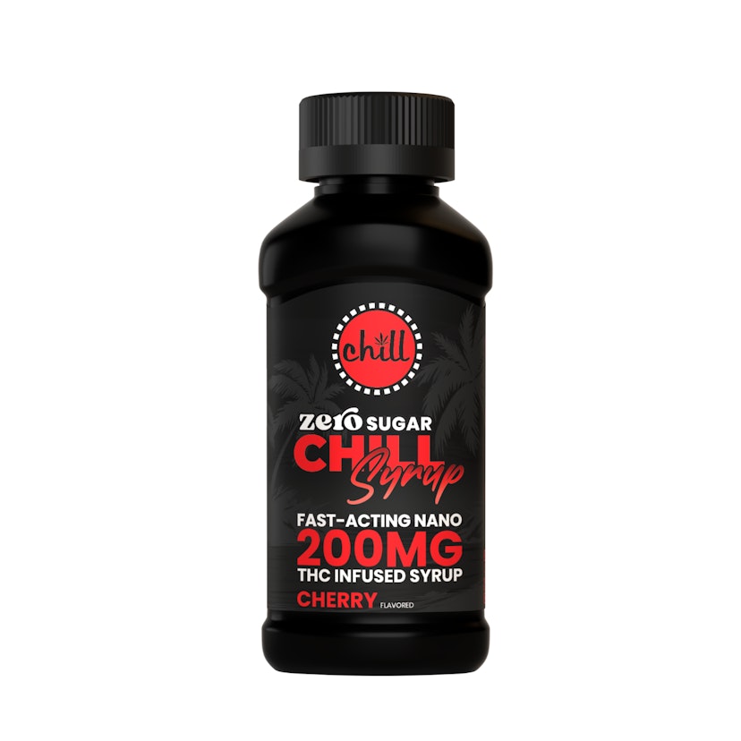 Chill Medicated - Cherry 200mg Zero Sugar Syrup