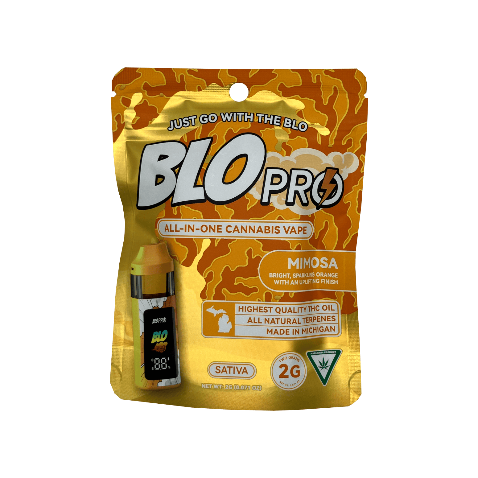 Product: BLO Pro | Disposable Vape - 2g - Mimosa