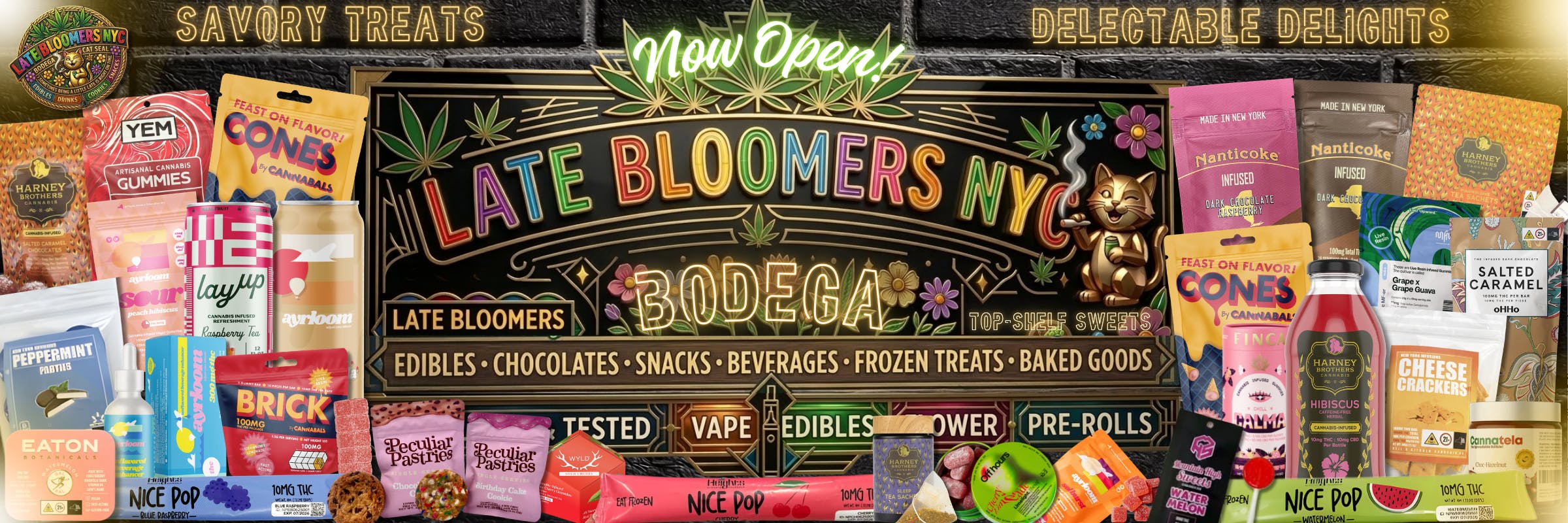 Late Bloomers NYC Bodega Curated Snacks and Treats