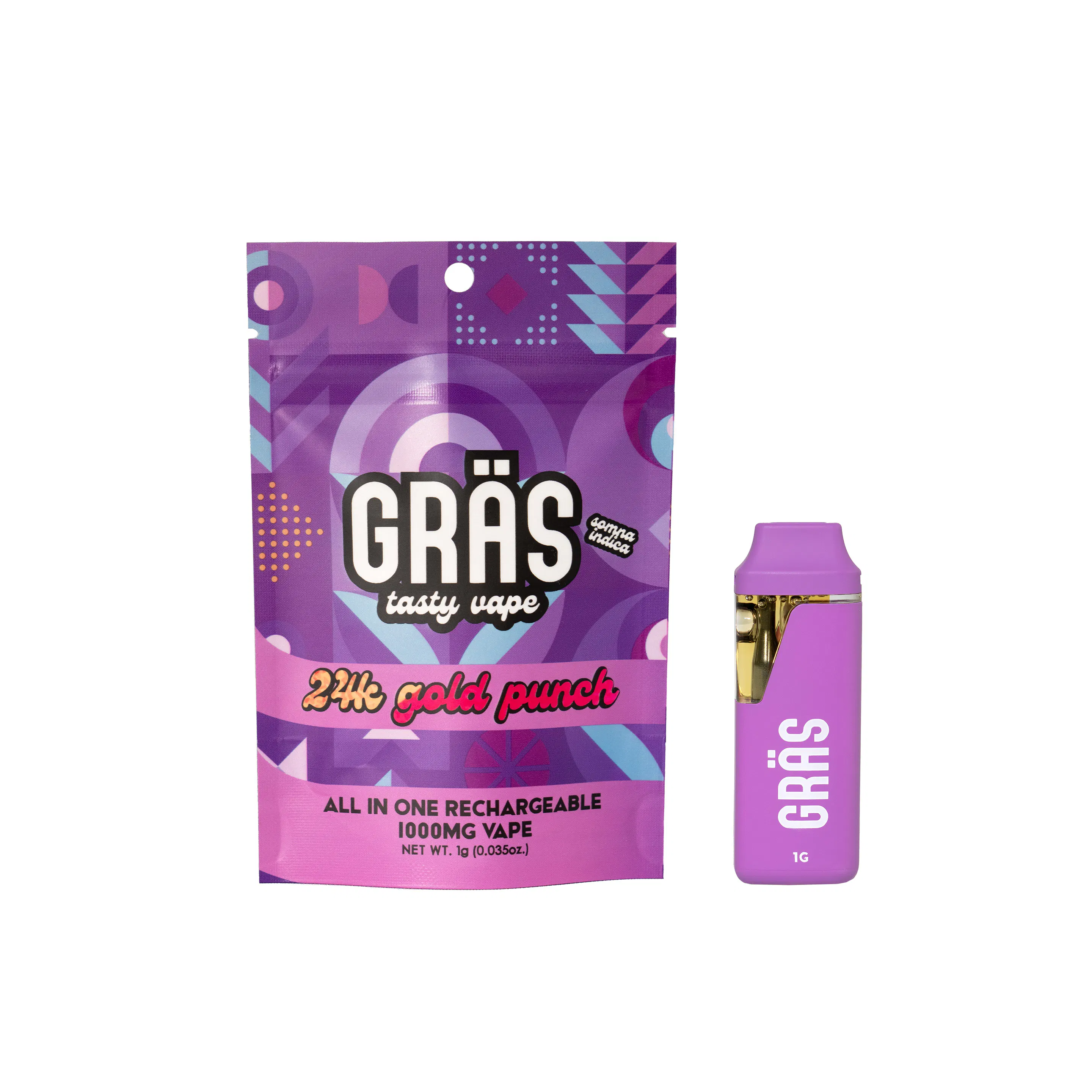 GRAS Tasty Vape - 24K Gold Punch | D2 Dispensary Oracle Rd