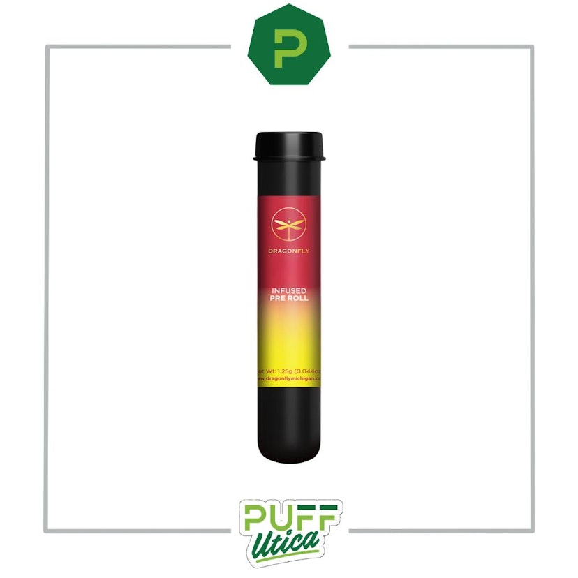 Dragonfly Live Resin Infused Pre-Roll | Dante's Inferno