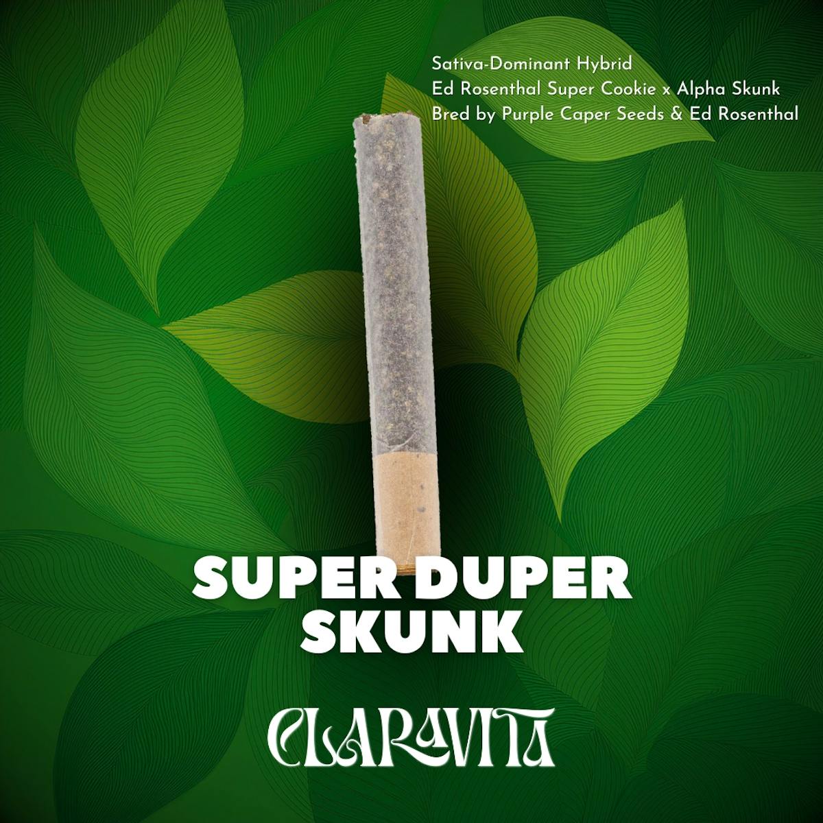 Photo of Super Duper Skunk 1g Pre-Roll Claravita