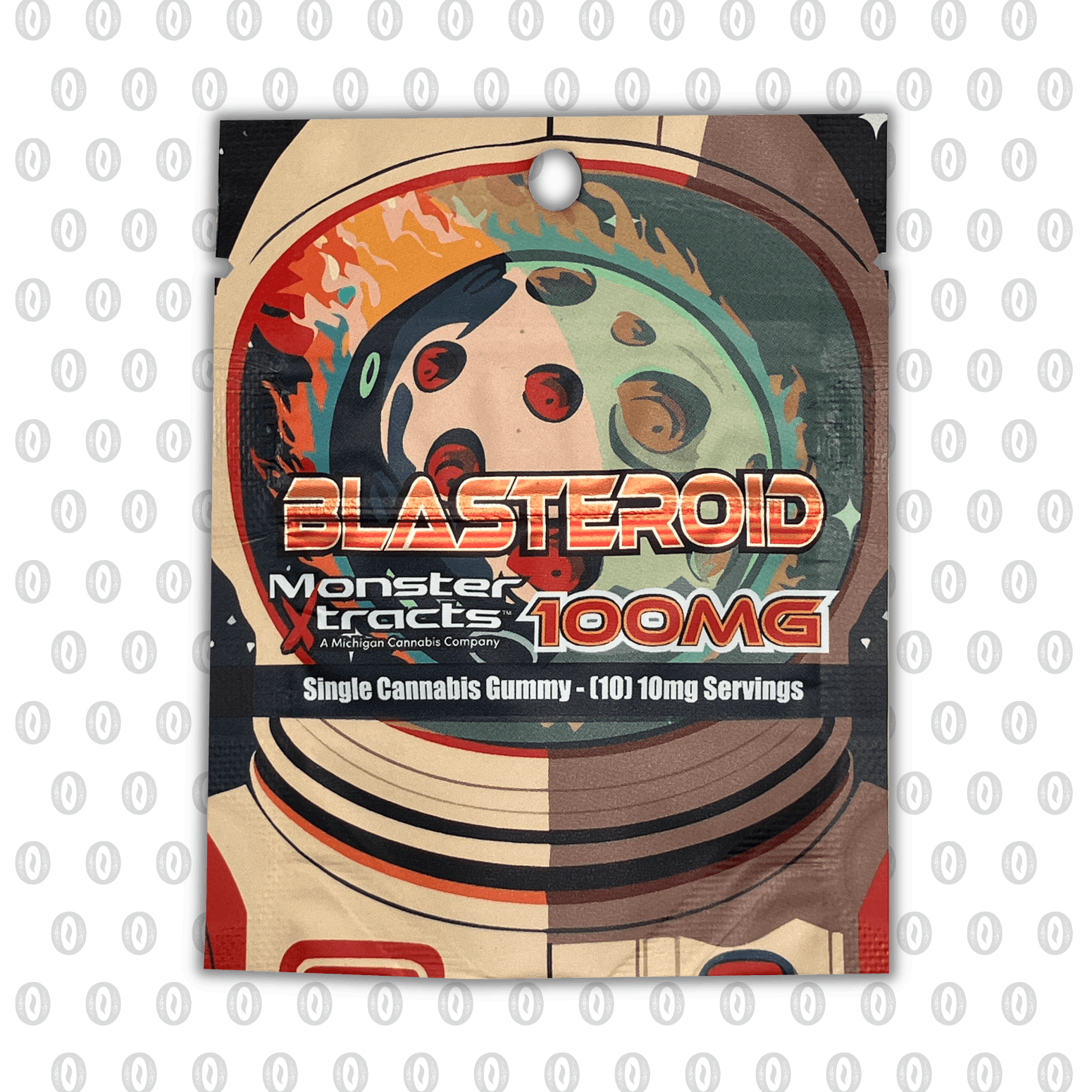 Product: Monster Xtracts | Blasteroid Gummy - 100mg - Amped Green Apple