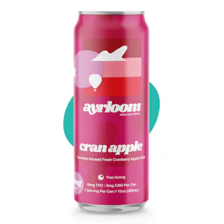 Ayrloom | Cranberry Apple | 2:1 | 10MG THC : 5MG CBD| Singles