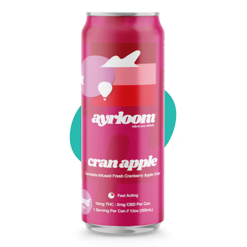 Ayrloom | Cranberry Apple | 2:1 | 10MG THC : 5MG CBD| Singles-active