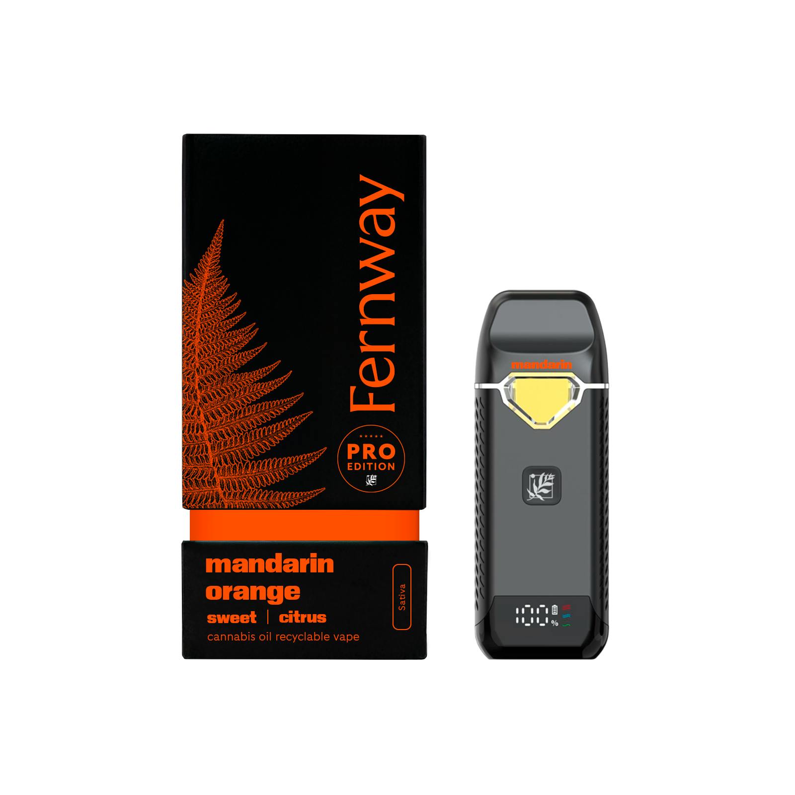 Shop Fernway Disposable Pen Mandarin Orange | 2g