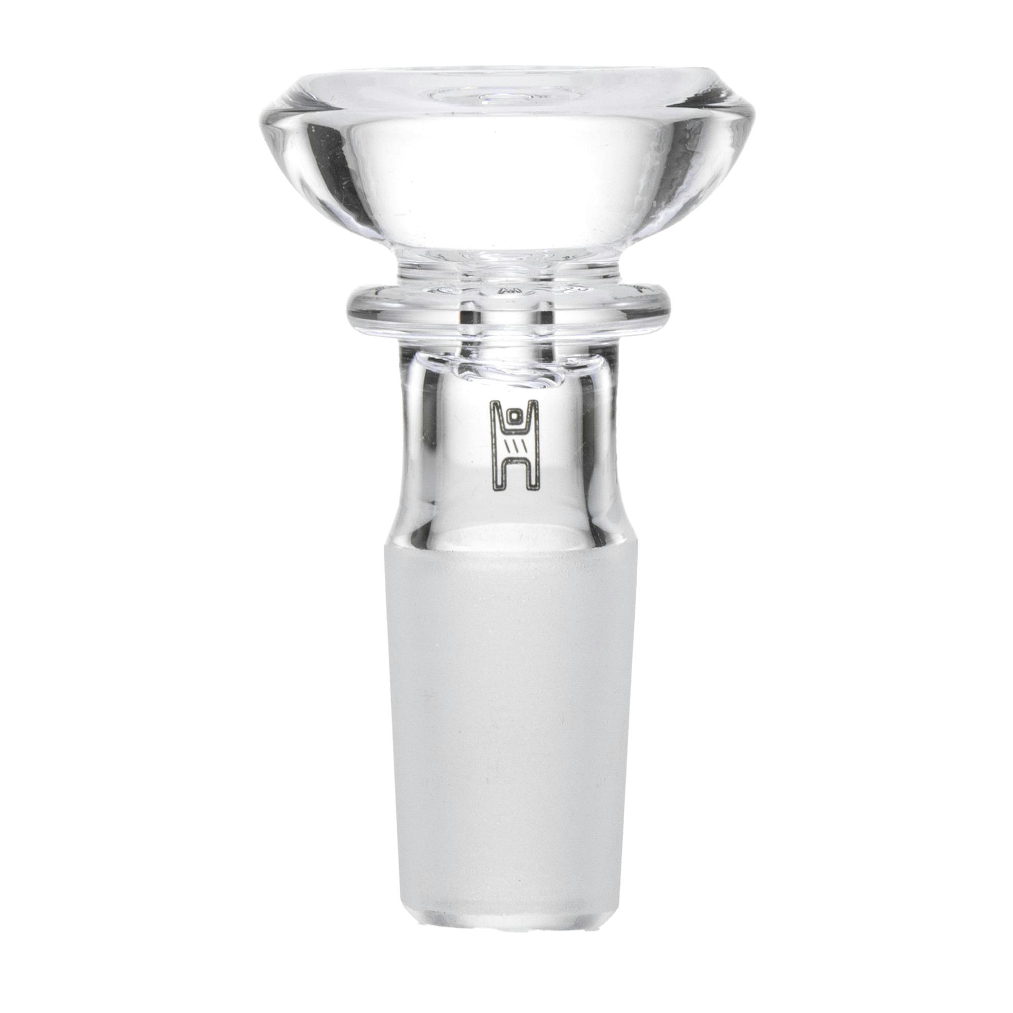 Human Grade - 14mm Saucer Flower Bowl - Clear by Human Grade