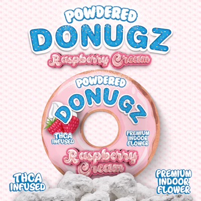 Powdered Donugz - 3.5g Infused Prepack - Raspberry Cream