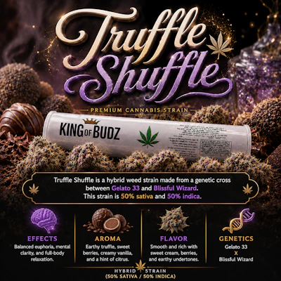 KOB - 1g Preroll - Truffle Shuffle