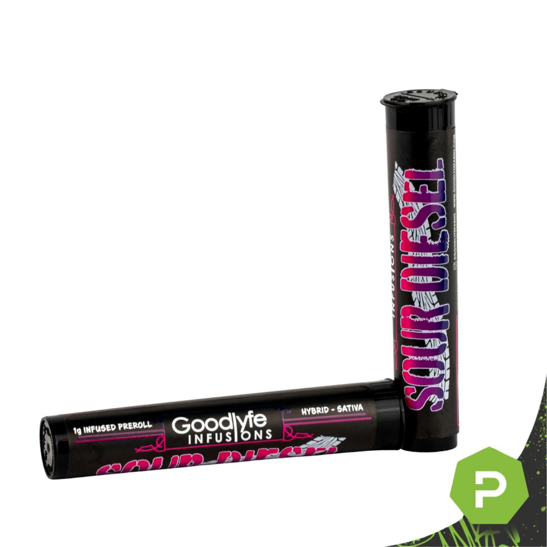goodlyfe disposable vape Goodlyfe GoodLyfe Infused Pre-Roll | Sour Diesel