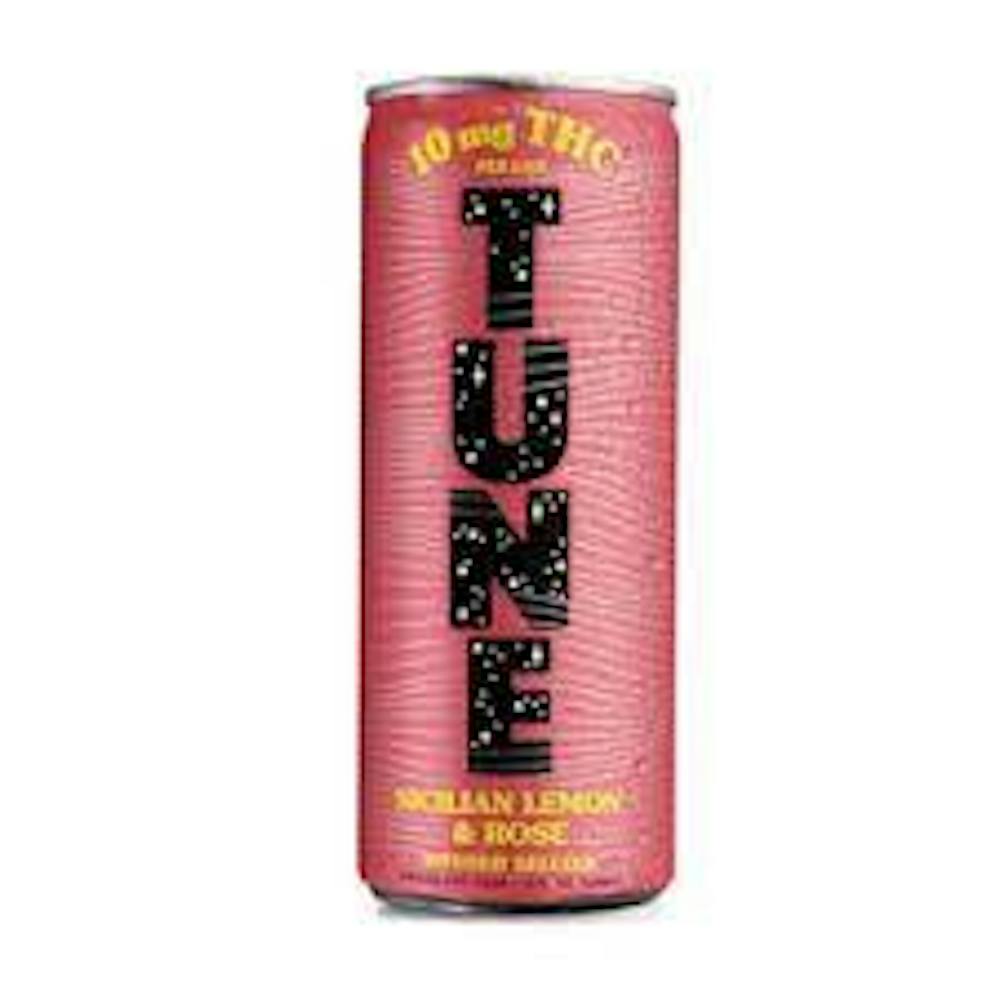 Product Seltzer | Sicilian Lemon and Rose | 10mg THC | Single Can | Tune