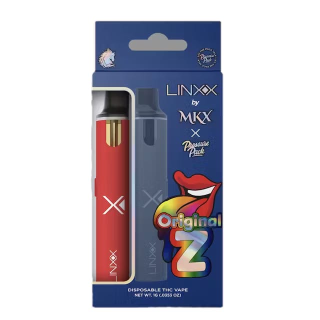 Product: MKX x PRESSURE PACK | ORIGINAL Z | LINXX DISPOSABLE SATIVA