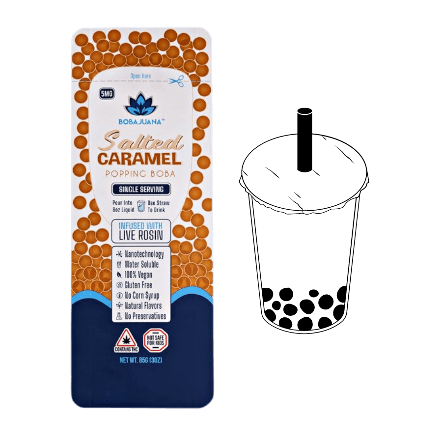 Salted Caramel Popping Boba 5mg United Cultivation
