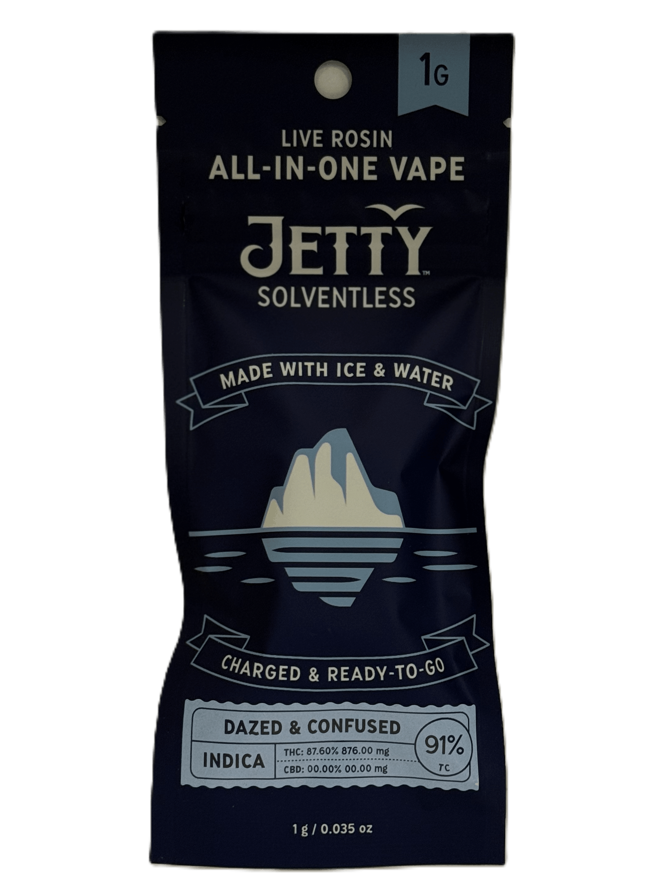 Jetty | Dazed & Confused | Live Rosin AIO | 1g