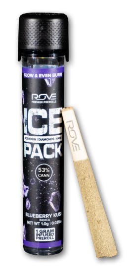 Photo of Rosin, Hash, and Diamonds Infused | Blueberry Kush