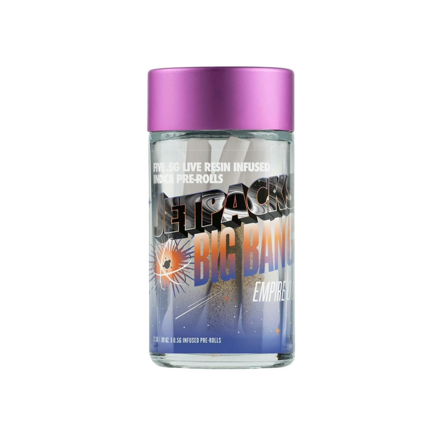 Big Bang Empire OG 5pk Infused Preroll - The Flowery NY