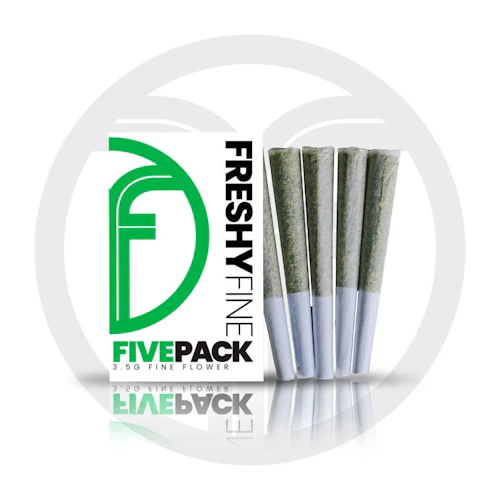 Freshy Fine - 5-Pack .7g Prerolls - Wedding Pie