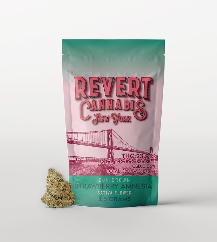 Revert Cannabis | Strawberry Amnesia Flower-0