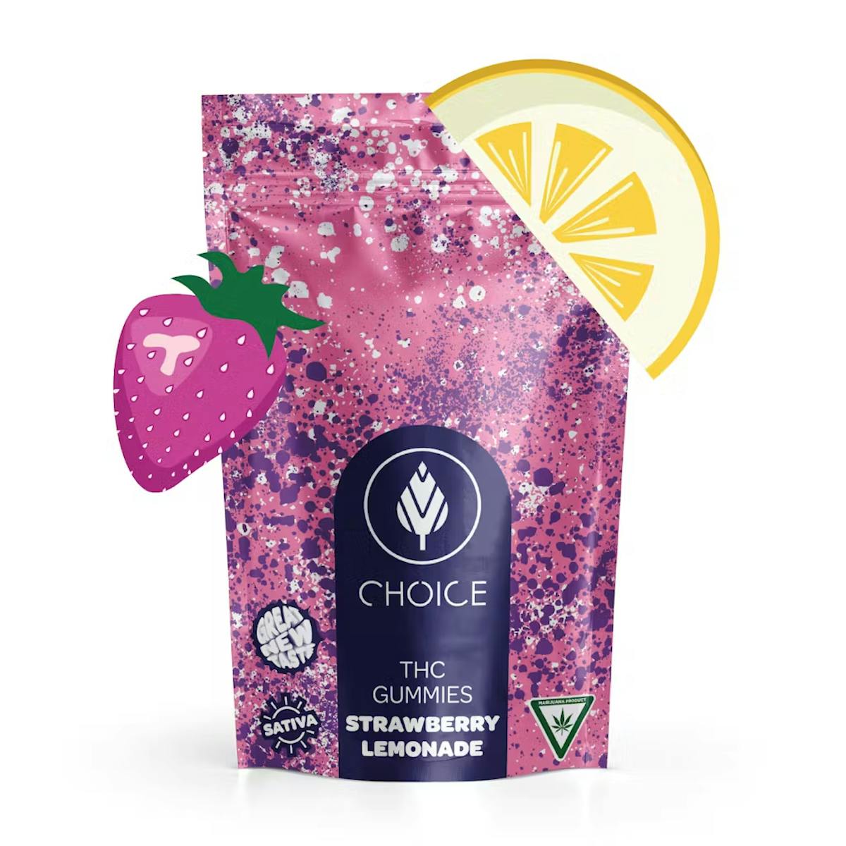 Photo of Choice Chews | Strawberry Lemonade (SATIVA) | 100mg