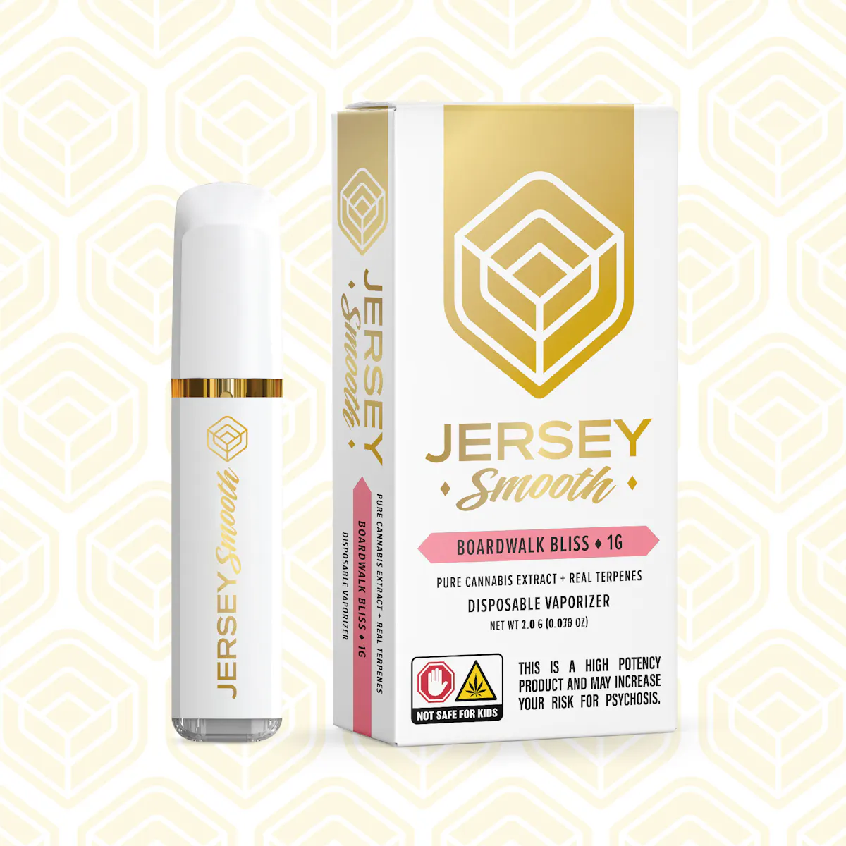 Jersey Smooth l Boardwalk Bliss Vape Pen (Disposable) l - Eastern Green  Cannabis - Jersey Smooth l Boardwalk Bliss Vape Pen (Disposable) l Near Me 