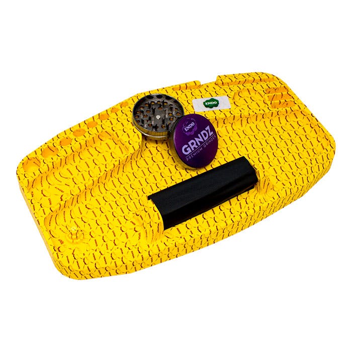 Endo | Multifunction Rolling Tray - Yellow & Purple