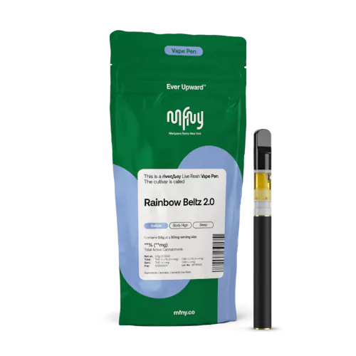 MFNY | Rainbow Beltz 2.0 | Indica | Live Resin Disposable | .5g-1