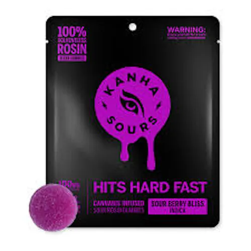 Sour Berry Bliss Rosin Sours Gummies 10-pack-1