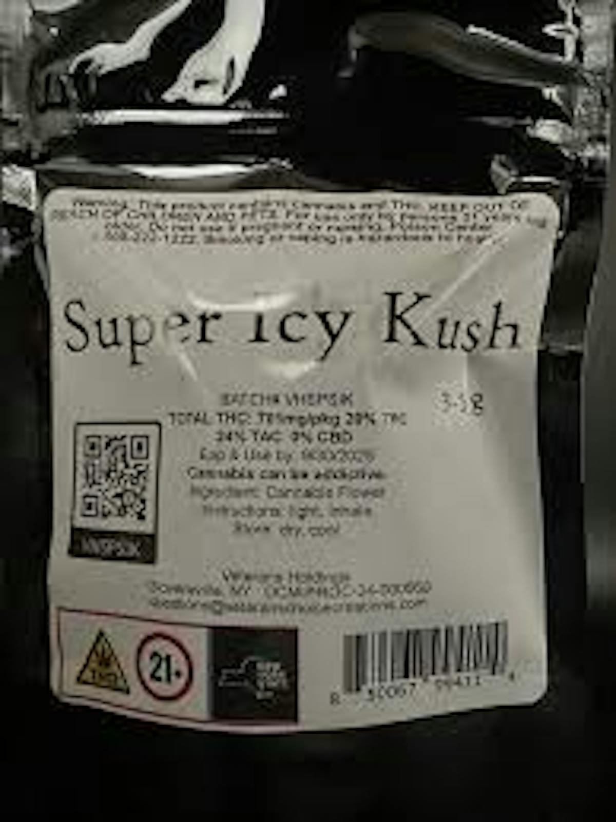 Photo of Super Icy Kush | Packaged Flower