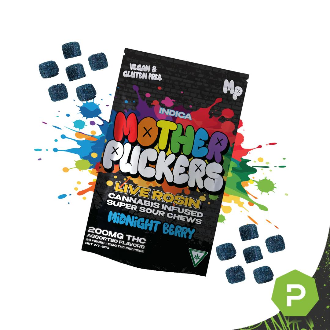 Mother Puckers Mother Puckers | 200mg Live Rosin Gummies | Now
