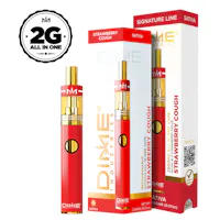 Product Dime - Strawberry Cough Signature Line Disposable Vape (2g)