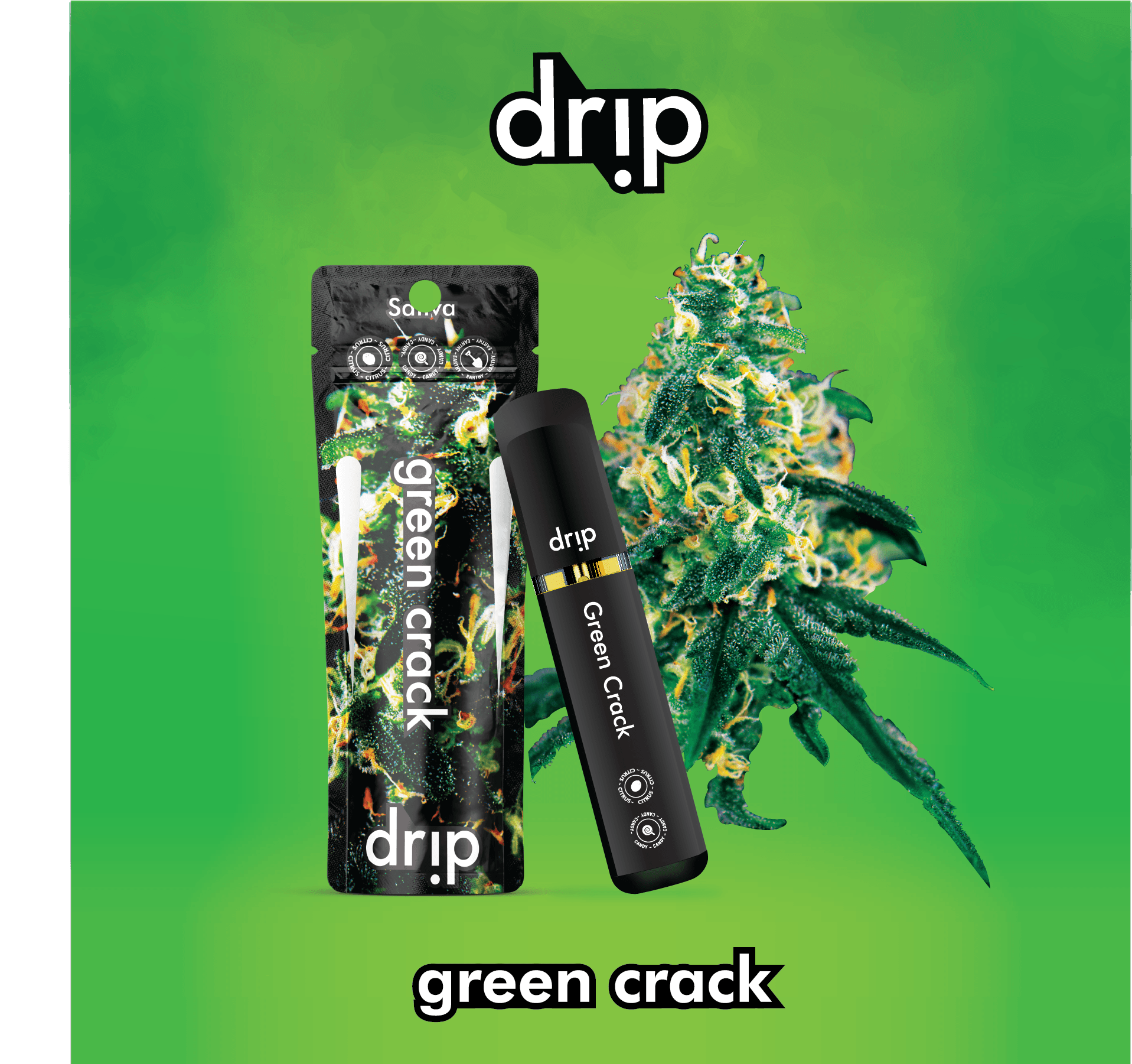 CRDP×DGNリキッド 1ml Green Crack Shop Green Crack | The Dispensary - Champaign Dispensary Champaign, IL