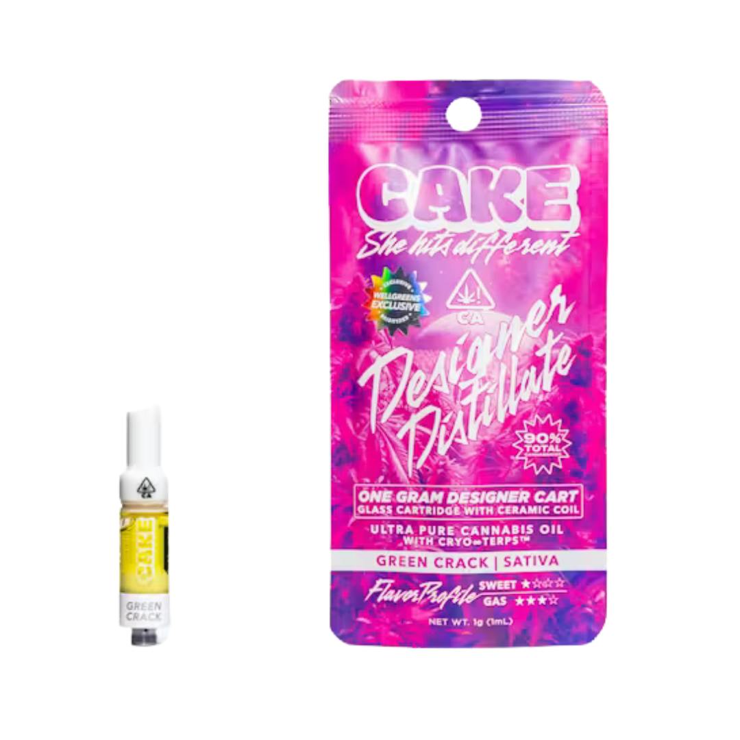GREEN CRACK DESIGNER DISTILLATE CARTRIDGE