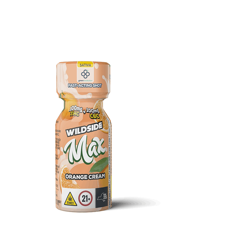 Green Revolution | Orange Cream | Nano Shot MAX | 1:1 THC:CBC | 100mg