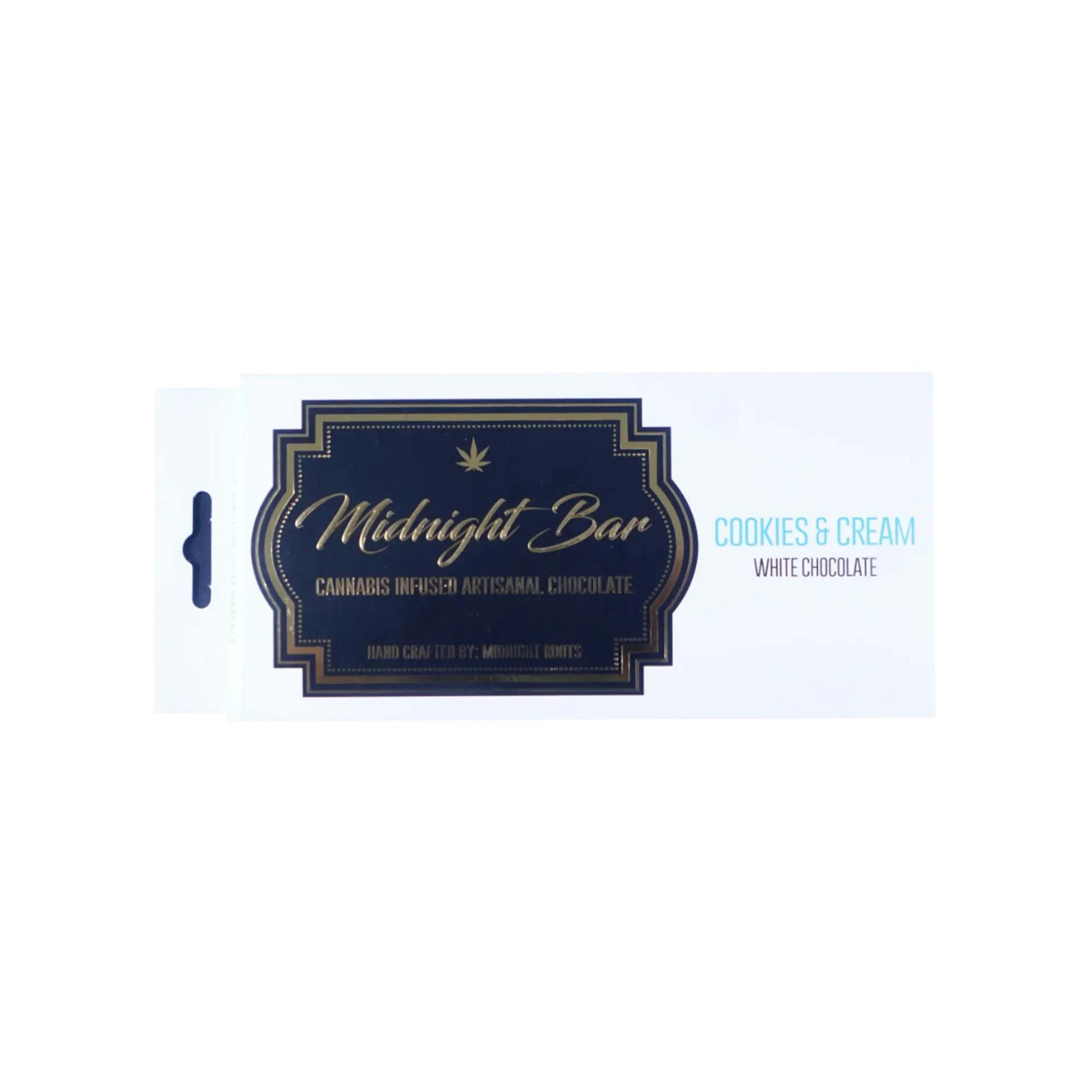 Product: MIDNIGHT BAR | COOKIES & CREAM - WHITE CHOCOLATE | 200MG