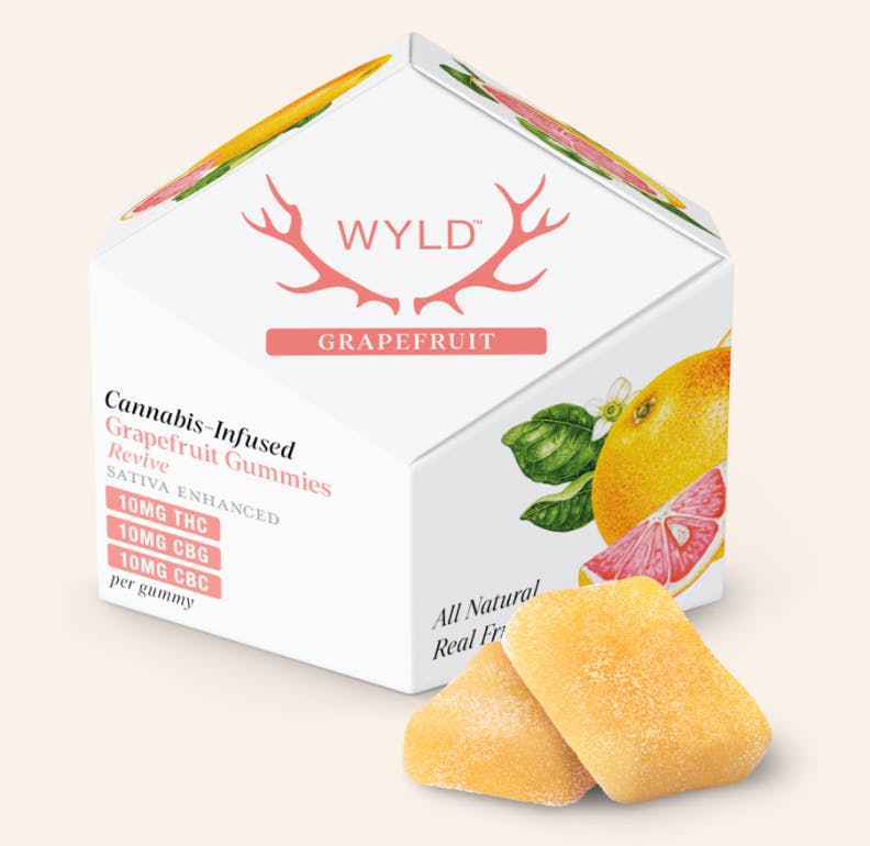 Grapefruit 1:1:1 CBG:CBC Sativa Enhanced Gummies-1