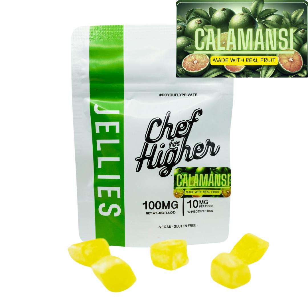 Chef For Higher - JELLIES 100 MG - CALAMANSI (LIME)