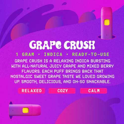 SNACKBAR – Grape Crush – Disposable 1g-1