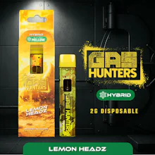 Gas Hunters - 2g Disposable - Lemon Headz - DISPOSABLES by Gas Hunters at King of Budz