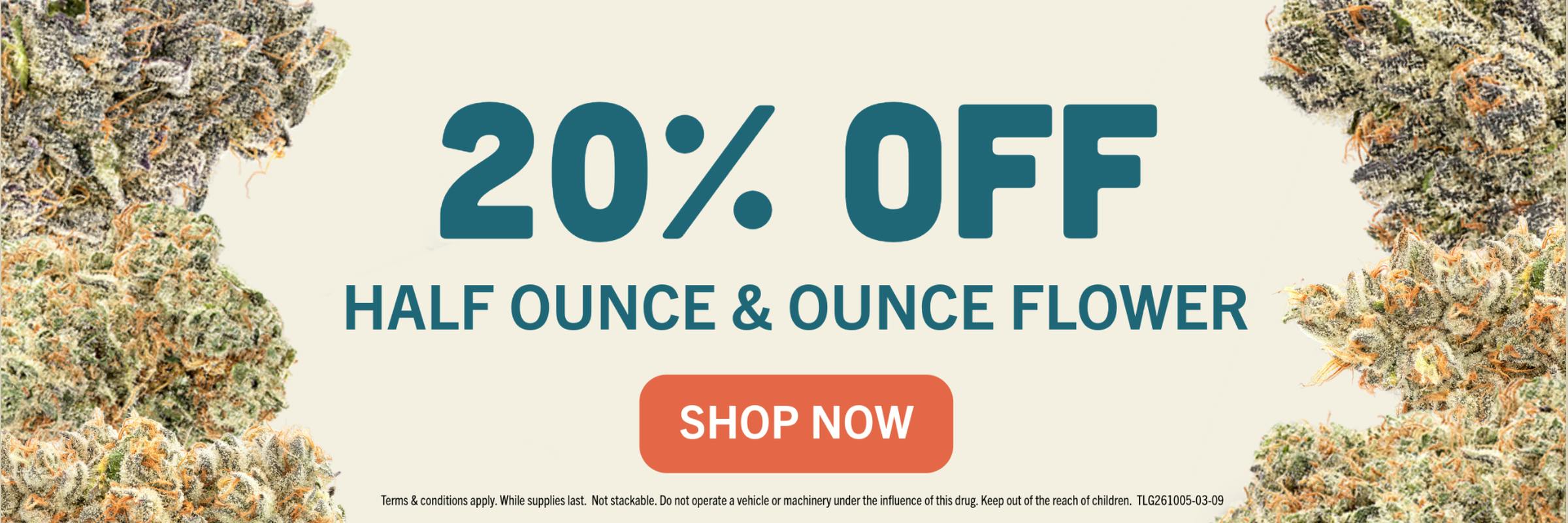 20% OFF FLOWER SALE