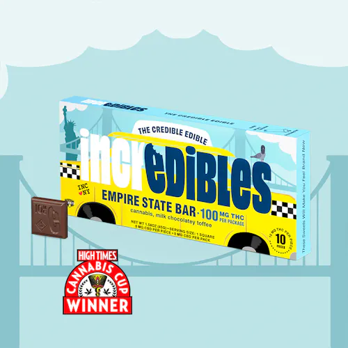 Empire State Bar | Chocolate | 10 Pack | 100mg THC-active