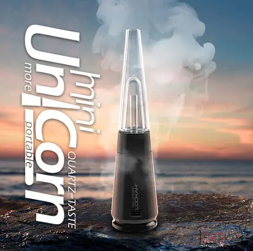 Lookah Unicorn Mini Portable Electric Dab Rig-active
