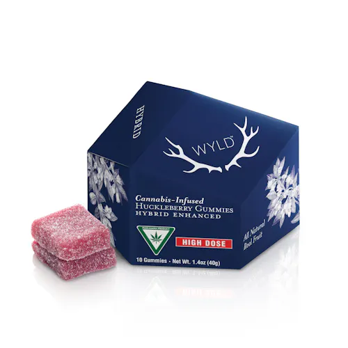 200mg | Huckleberry Hybrid Enhanced Gummies-1