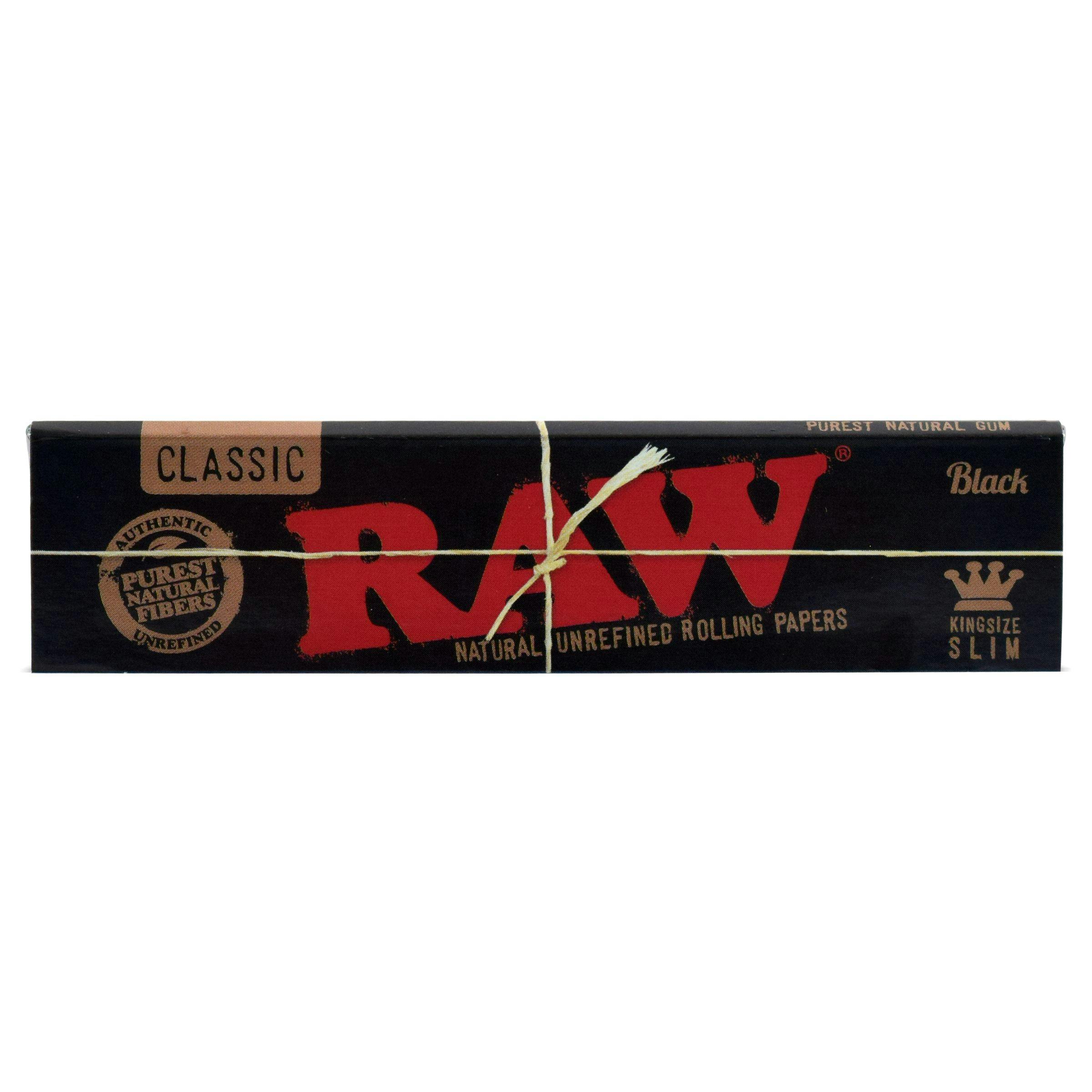 Black King Size Rolling Papers - 32pk