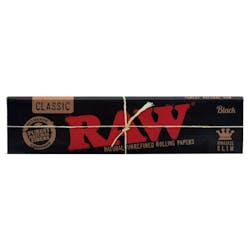 Black King Size Rolling Papers - 32pk