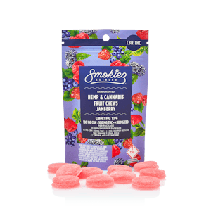Smokiez | 100mg THC:CBN Gummy | Sweet Jamberry