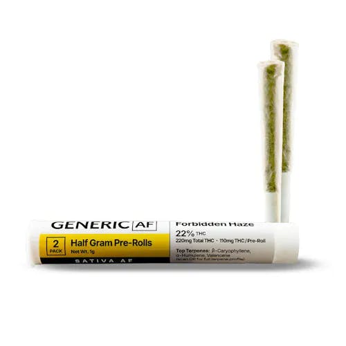 Generic AF | Forbidden Haze | Infused | 2ct | 1g
