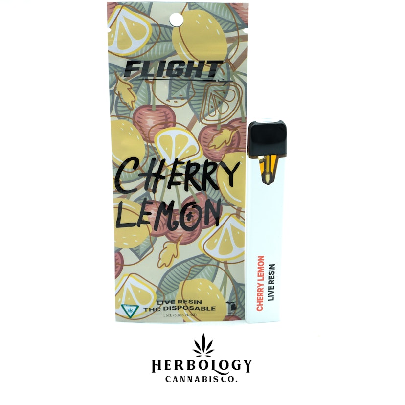 Flight | Live Resin Disposable Cart | Cherry Pie | 1g