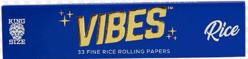VIBES Rice King Sized Slim Papers