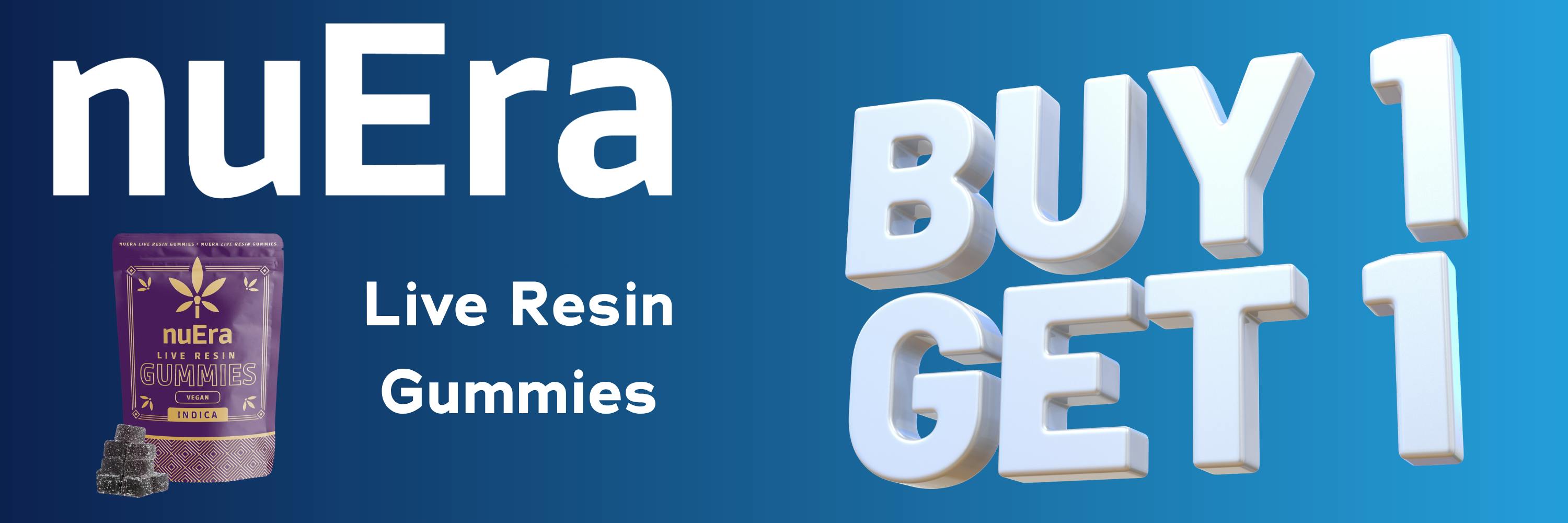 nuera live resin gummies buy one get one 