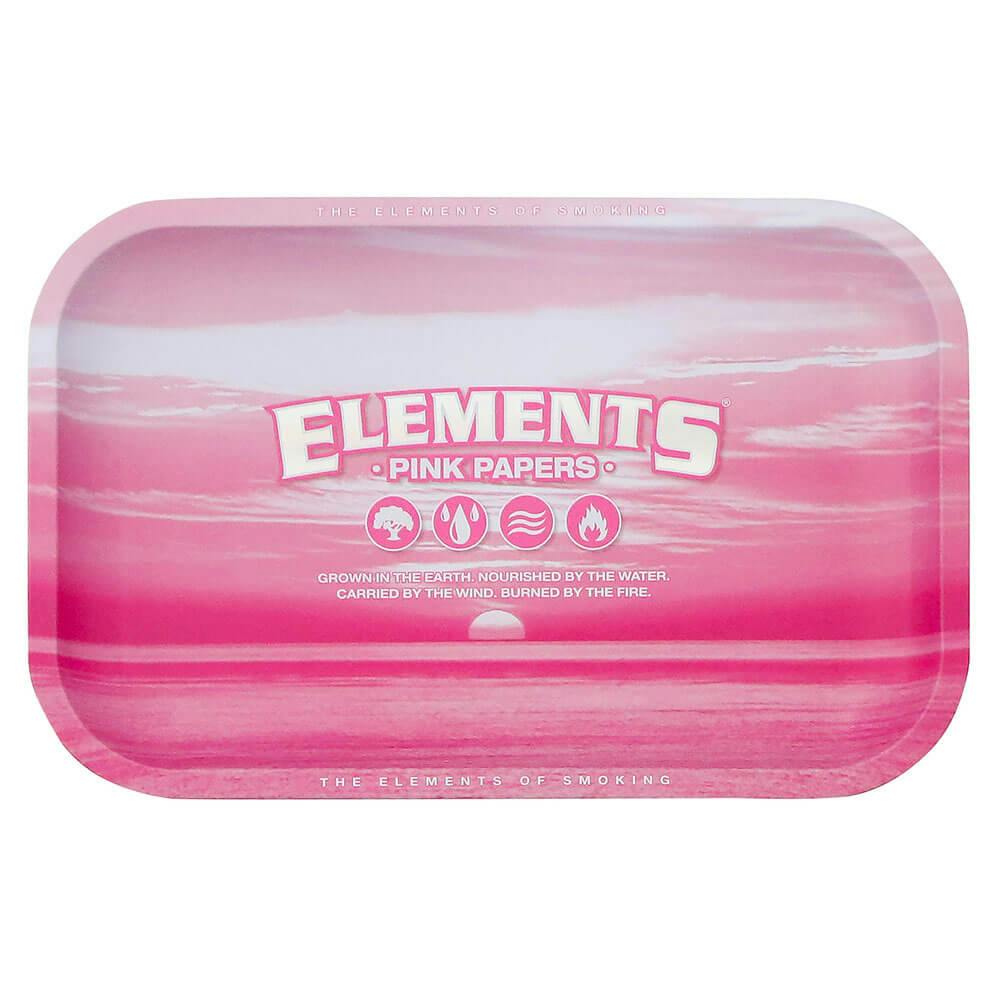 Elements rolling tray - pink